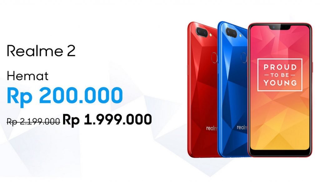 Harga Realme 2 Dipangkas, Realme U1 Digelar Open Sale