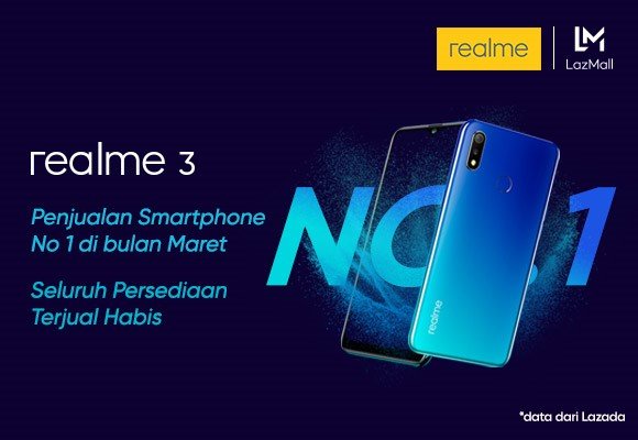 Penjualan Realme 3 Diklaim Terbaik, Kini Tersedia di Seluruh Indonesia 1
