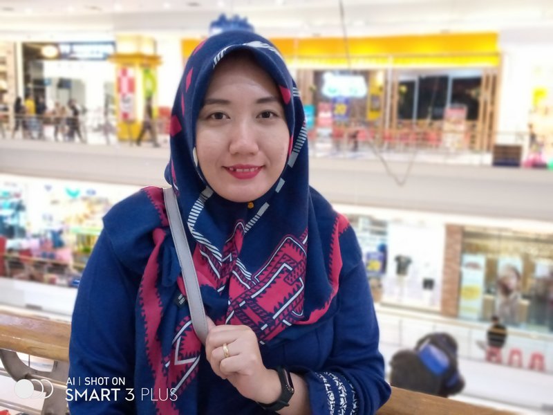 Hasil Foto Kamera Infinix Smart 3 Plus Portrait Mode