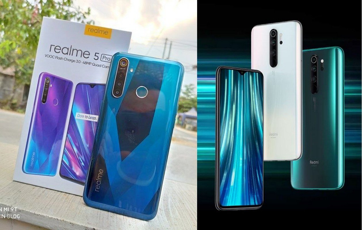 Inilah Komparasi Seru Realme 5 Pro VS Redmi Note 8 Pro 1
