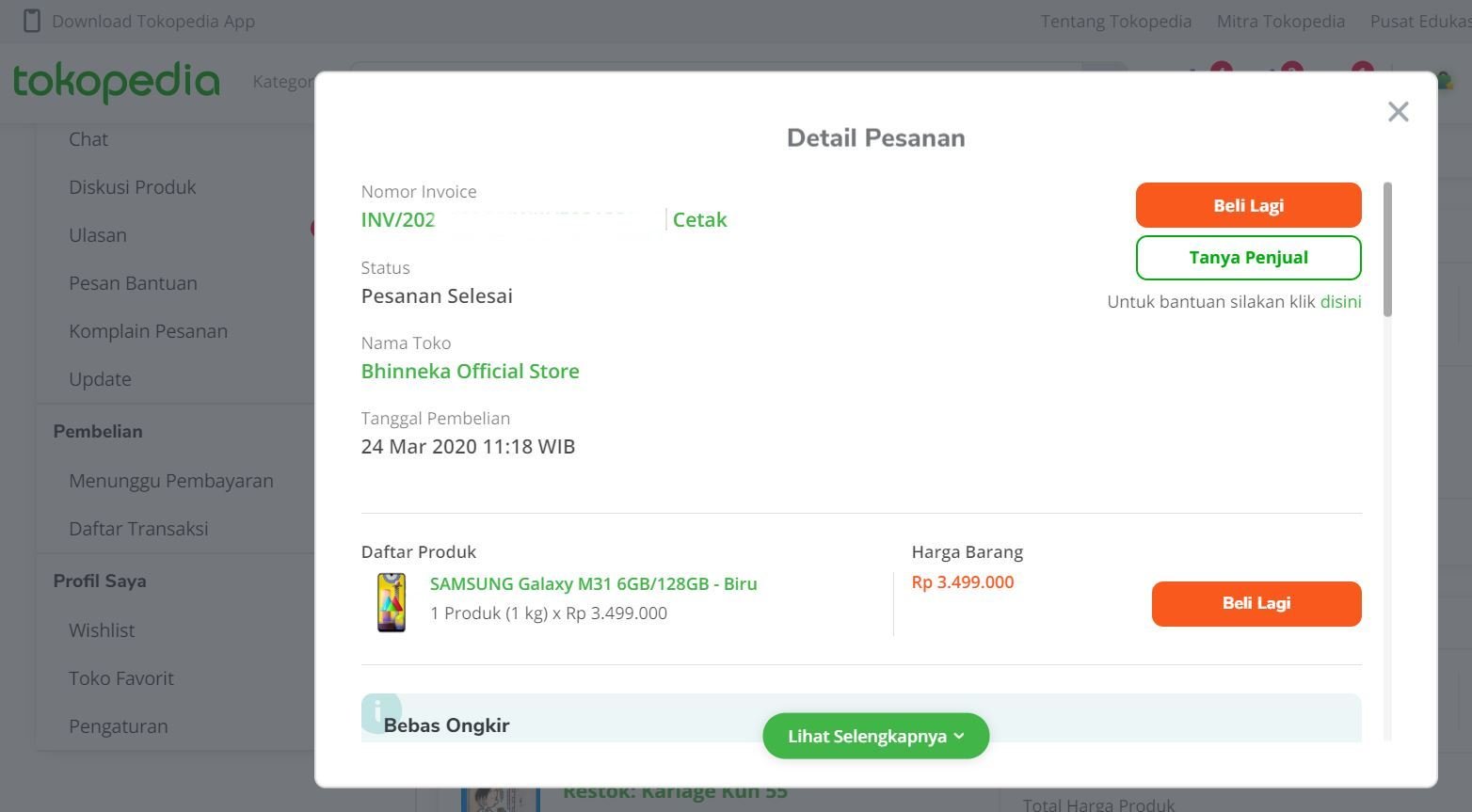 Membeli dan Menjajal Samsung Galaxy M31 di Tengah Wabah Covid-19 3