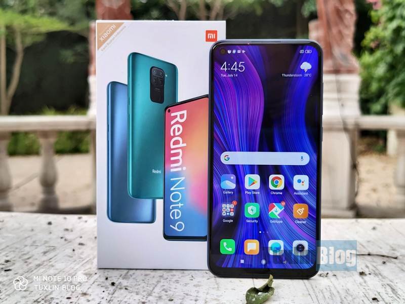 Desain Xiaomi Redmi Note 9